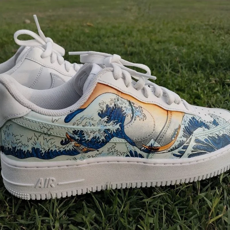 Waves Air Force 1 Custom - Image 4