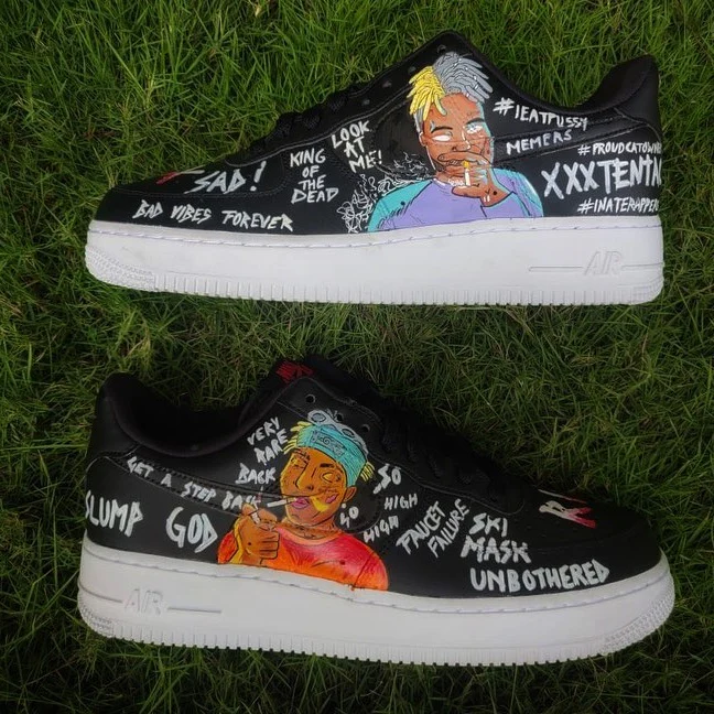 XXXTentacion Air Force 1 Custom